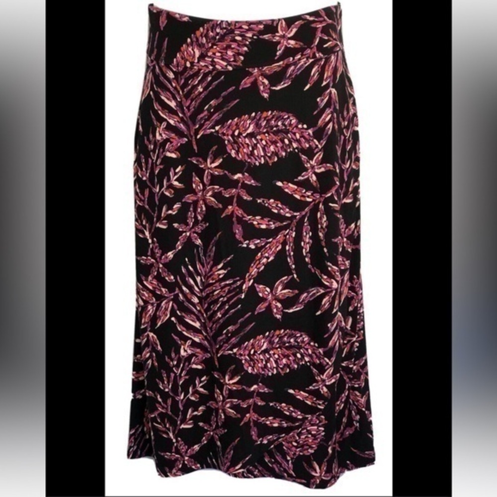 Artisan NY faux wrap midi skirt